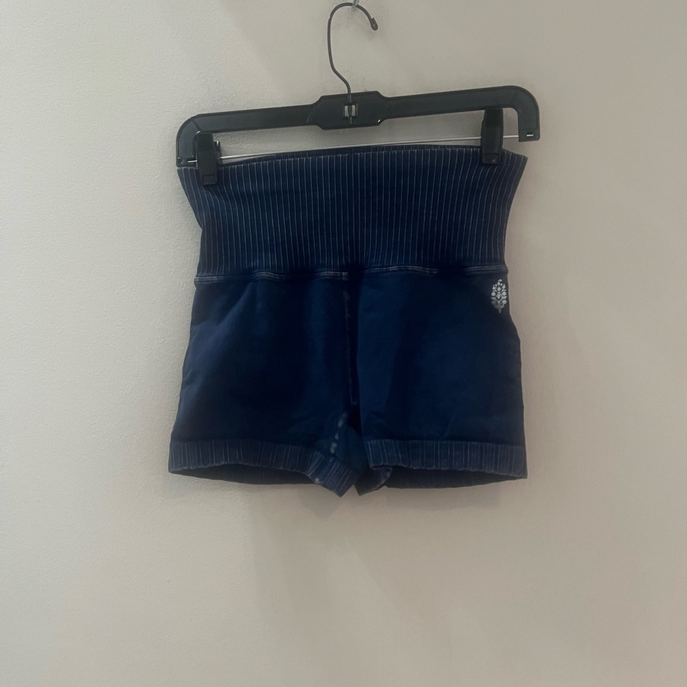 FP Movement by Free People Indigo Bike Shorts - Picture 4 of 9
